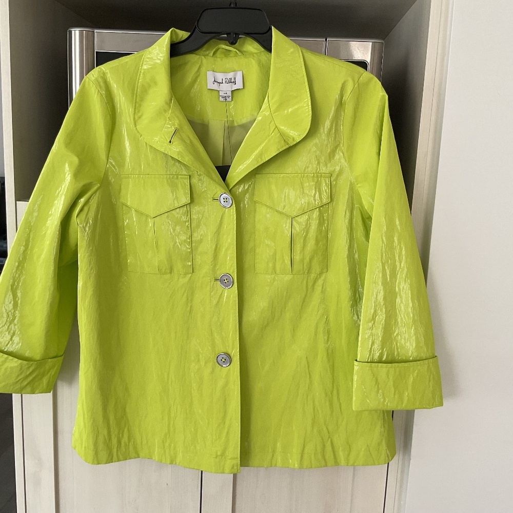 Jacket, lime green, size L, new , Joseph Ribkoff